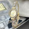 Womens Quartz Bracelet Watch  Colorful Imitation Gemstone Style With Pullable Band For Daily Fashio 7