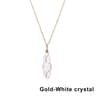 Wire Wrapped Crystal Necklace  Hexagonal Stone Pendant With 1772 In Chain For Personal Style  Speci 13