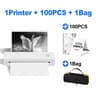 Portable A4 Thermal Printer  Inkless Bluetooth  USB Printing With Rechargeable Battery For Business 11