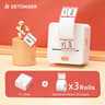 Mini Thermal Label Printer  P1 Bluetooth Inkless Label Maker For Jewelry Price Tags  Custom Black A