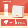 Mini Thermal Label Printer  P1 Bluetooth Inkless Label Maker For Jewelry Price Tags  Custom Black A