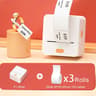 Mini Thermal Label Printer  P1 Bluetooth Inkless Label Maker For Jewelry Price Tags  Custom Black A