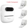 Portable Thermal Label Printer  P50 Bluetooth Inkless Label Maker For Android  IOS Home Office  Cre