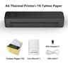 Portable A4 Tattoo Stencil Printer  Bluetooth Thermal Printing For Android IPhone Windows  Mac Via  8