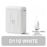 Mini Bluetooth Label Printer  D110 Inkless Pocket Sticker Maker With Auto Calibration For Home Stor