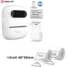 Thermal Label Printer  P50 Bluetooth  USB Inkless Sticker Maker With 230 Labels For Home DIY Projec 7