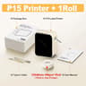 Mini Label Printer  P15 Bluetooth Inkless Sticker Maker With App Editing  Bulk Printing For Home  O 7