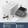 Mini Label Printer  Bluetooth Inkless Barcode  Price Sticker Maker Via WePrint App For IOS Android