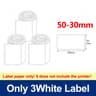 Mini Label Printer  Bluetooth Inkless Barcode  Price Sticker Maker Via WePrint App For IOS Android