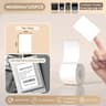White Thermal Labels  Printable Sticker Paper Refills For B21 B1  B3S Label Printers For Home Offic