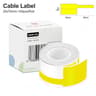 Portable Label Printer  X2P50 Bluetooth Inkless Sticker Maker With White Color Round  Transparent S 20