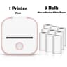 Mini Sticker Printer  T02 Bluetooth Inkless Photo  Note Printing For IOS Android DIY Journals And S
