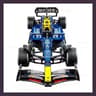 2025 Racing Car Building Blocks  Red  Blue Models 42206  42207 Kids Gift Set 8