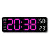 Large 9Inch USB LED Clock With Auto Dimmer 2