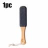 Bamboo Handle Foot File Natural Pumice Stone Pedicure Tool For Callus And Dead Skin Removal 3