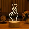 Acrylic 3D Night Lamp Neon Sign 9