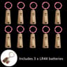 Acrylic LED Wine Bottle Cork String Lights 10 Pack 10