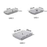 SelfAdhesive Hidden Desk Drawer  UnderTable Storage Box For Stationery  Accessories 12