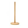 Wooden Freestanding Paper Towel Holder  Kitchen  Dining Room Tissue Roll Dispenser 6