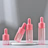Portable Refillable Mini Dropper Bottle  5ml10ml Macaron Color Glass Vial 15
