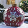 Outdoor Christmas Inflatable Decor Ball  60cm Giant PVC Ornament For Holiday Decor 11