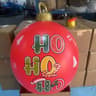 60cm Inflatable Christmas Candy Ball  PVC Santa  Tree Ornament For Outdoor Holiday Decor 10