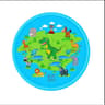 NonSlip Splash Pad For Kids  Dogs  Thickened Summer Sprinkler Play Mat 100170cm 14