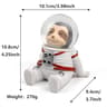 Astronaut Crystal Ball Figurine  Cute Cartoon Spaceman Desk  Shelf Decor 5