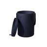 Foldable PP Woven Storage Bucket With Lid  Toy  Laundry Organizer Basket 7