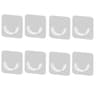 PunchFree Telescopic Pole Support Bracket Adjustable NailFree Rod Holder Wall Hooks 268Pcs 8