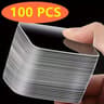 Heavy Duty DoubleSided Nano Adhesive Patches Transparent Waterproof Removable Pads 8