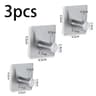 Stainless Steel Antirust Wall Hooks  SelfAdhesive Towel  Clothes Rack For Home Kitchen  Bathroom St 14