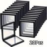 Clear 3D Floating Display Case Jewelry Organizer Set 7