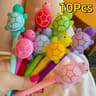 Cute Turtle Ballpoint Pen Set For Students 7