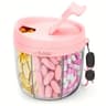 Portable Pill Dispenser Bottle With 7 Compartments 7