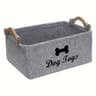 Felt Pet Toy Storage Basket 6