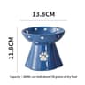 Elevated Ceramic Cat Bowl Stand 7
