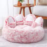 Bear Paw Shape Cozy Pet Sofa Bed 10