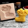 Christmas Wooden Cookie Molds Set 15