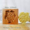 Wooden Rose Cookie Mold 9