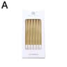 Gold And Silver Cake Candles Set 11
