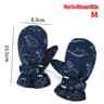 Kids Winter Ski Gloves Cartoon Warm Waterproof Outdoor Mittens 9
