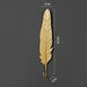 Gold Leaf Metal Wall Hooks Decorative Towel And Clothes Hanger 12