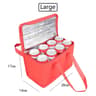Portable Insulated Lunch Cooler Bag 12