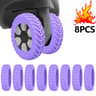Silicone Luggage Wheel Protector Covers 12
