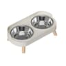 Stainless Steel Double Pet Feeding Bowl 10