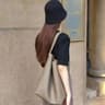 Womens Leather Bucket Tote Bag 7