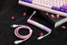 Coiled Aviator Keyboard Cable USB C 14