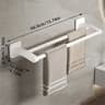Wall Mounted No Drill Bathroom Towel Rack 12