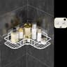 Stainless Steel Corner Shower Storage Rack 7